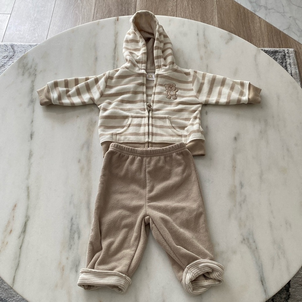 Baby Boy Matching Fleece Set